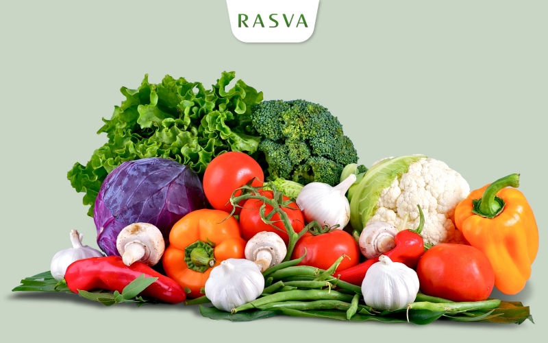 Rau xanh luôn là thực phẩm không thể thiếu trong bữa sáng giảm cân